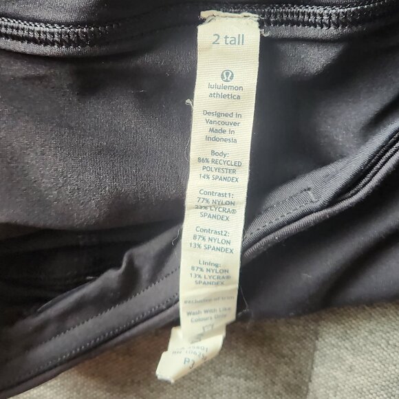 [EUC] LULULEMON Pace Setter Skirt (Size 2, Tall) - Picture 4 of 7